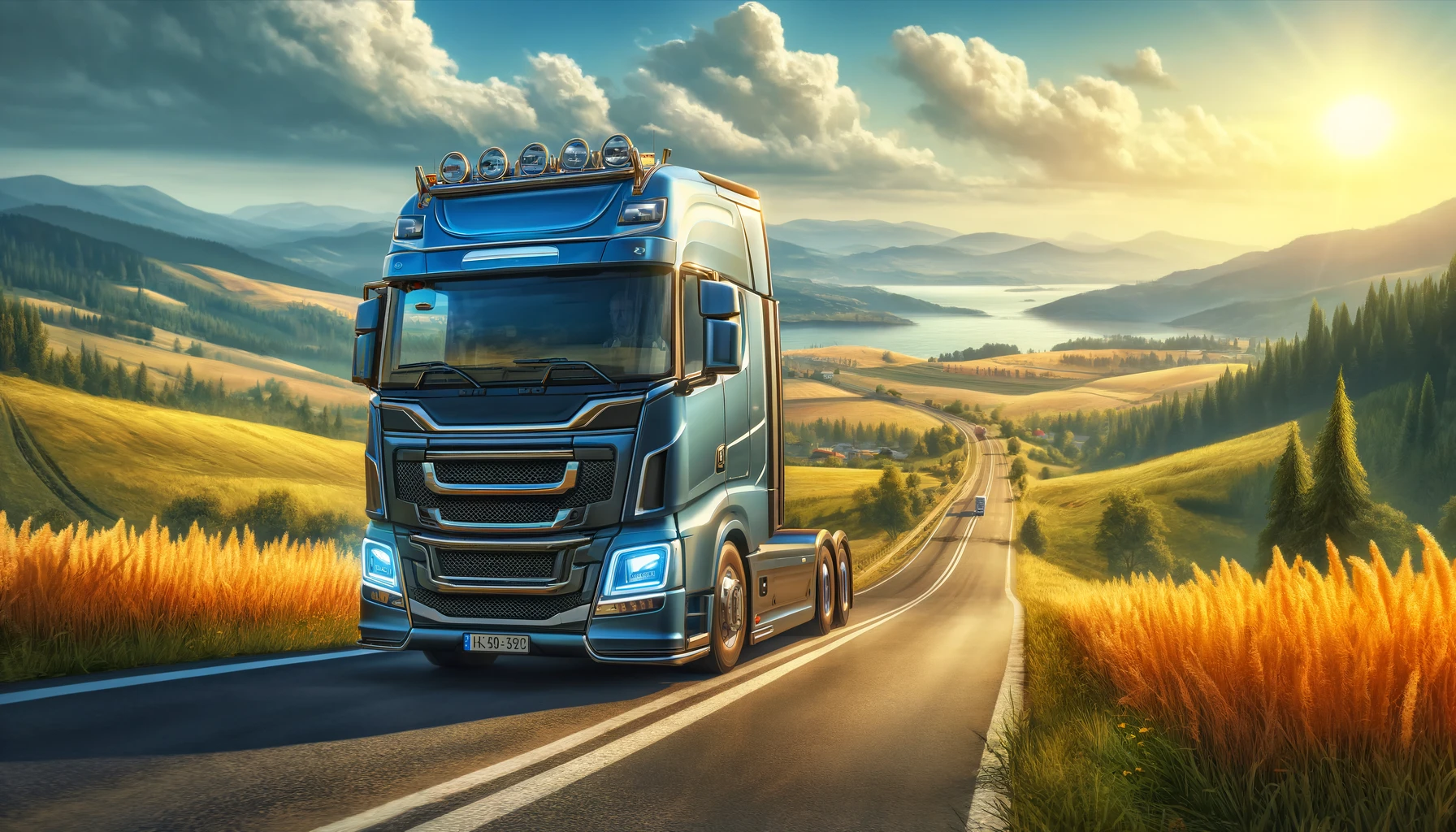 究極のトラック運転シミュレーション体験！Euro Truck Simulator 2