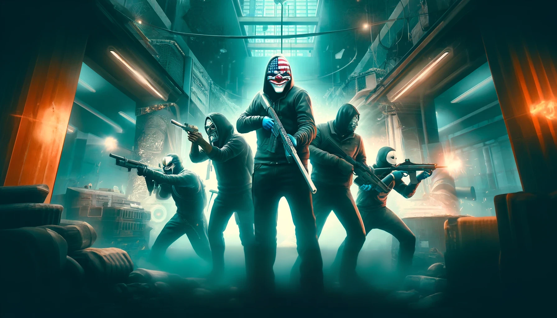 PAYDAY 2 セール中！ミッションに備えよ