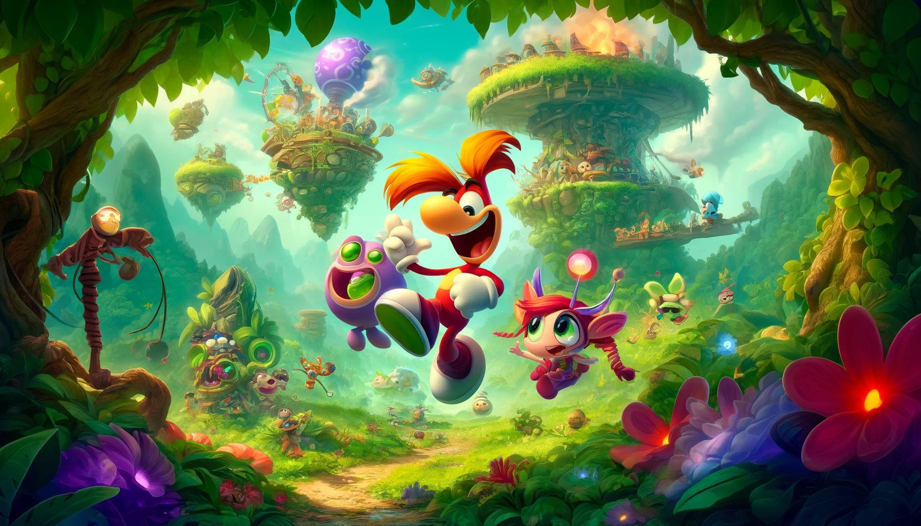 Rayman® Origins：夢の原野を救う冒険が再び