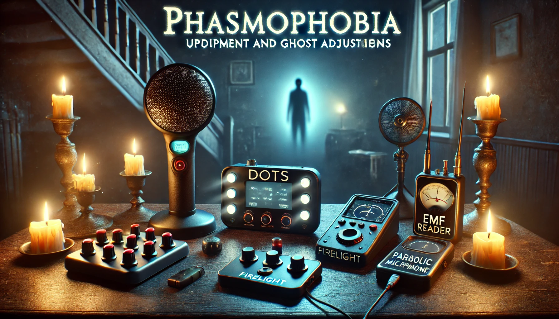 装備とゴーストが一新！Phasmophobia v0.10アップデート